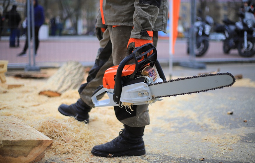 Chainsaw chaps mean a type of personal protective equipment that woodworkers wear in the logging industry. A pair of chainsaw chaps are usually designed from cut-resistant material to protect your legs from being cut